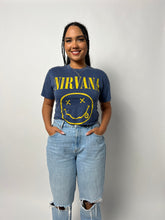 Load image into Gallery viewer, Nirvana Band Shirt, Festival Clothing Rock Band T-Shirt, Vintage Curt Kobain Tshirt
