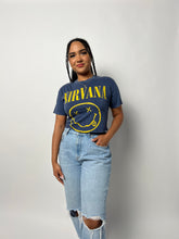 Load image into Gallery viewer, Nirvana Band Shirt, Festival Clothing Rock Band T-Shirt, Vintage Curt Kobain Tshirt
