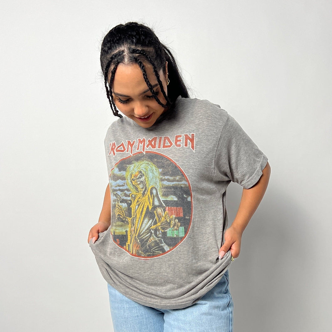 Iron Maiden Band Shirt, Festival Clothing Rock Band T-Shirt, Vintage Iron Maiden Tshirt