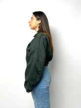 Load image into Gallery viewer, Vintage Jacket Cropped Worker Canvas Jacket - Mechanic Jacket
