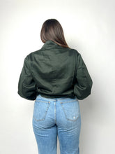 Load image into Gallery viewer, Vintage Jacket Cropped Worker Canvas Jacket - Mechanic Jacket
