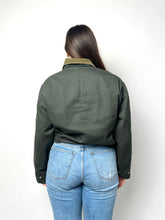 Load image into Gallery viewer, Vintage Jacket Cropped Worker Canvas Jacket - Mechanic Jacket
