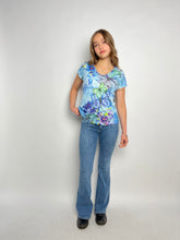 Load image into Gallery viewer, Y2k Women&#39;s Top, 2000s Rhinestone Shirt
