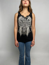 Load image into Gallery viewer, Y2k Women&#39;s Top, 2000s Rhinestone Shirt
