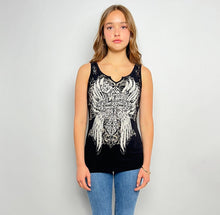 Load image into Gallery viewer, Y2k Women&#39;s Top, 2000s Rhinestone Shirt
