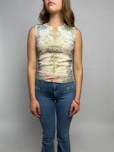 Load image into Gallery viewer, Y2k Women&#39;s Top, 2000s Rhinestone Shirt
