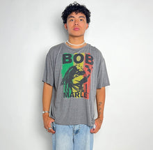 Load image into Gallery viewer, Bob Marley Band Shirt, Festival Clothing Rock Band T-Shirt, Vintage Reggae Tshirt
