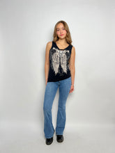 Load image into Gallery viewer, Y2k Women&#39;s Top, 2000s Rhinestone Shirt
