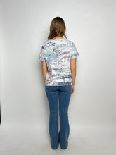 Load image into Gallery viewer, Y2k Women&#39;s Top, 2000s Rhinestone Shirt
